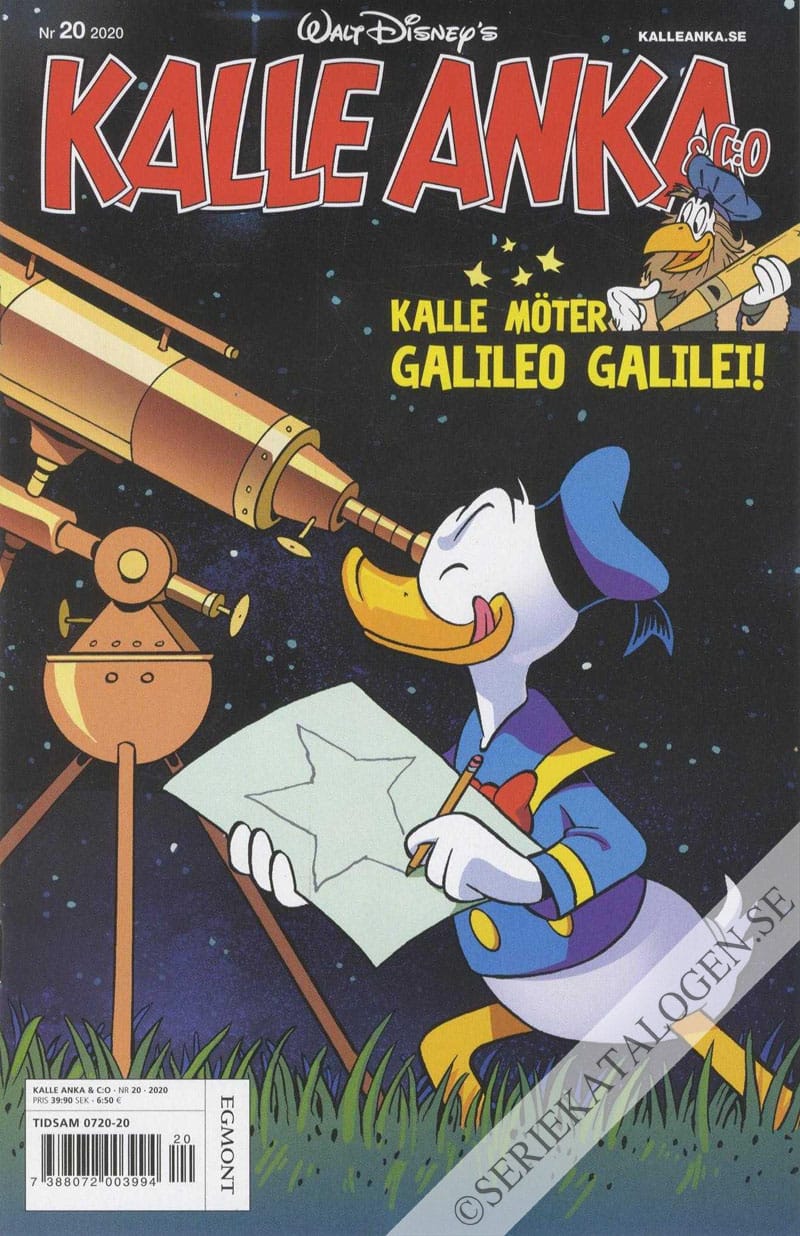 Framsida på Kalle Anka & C:o #20 (2020)