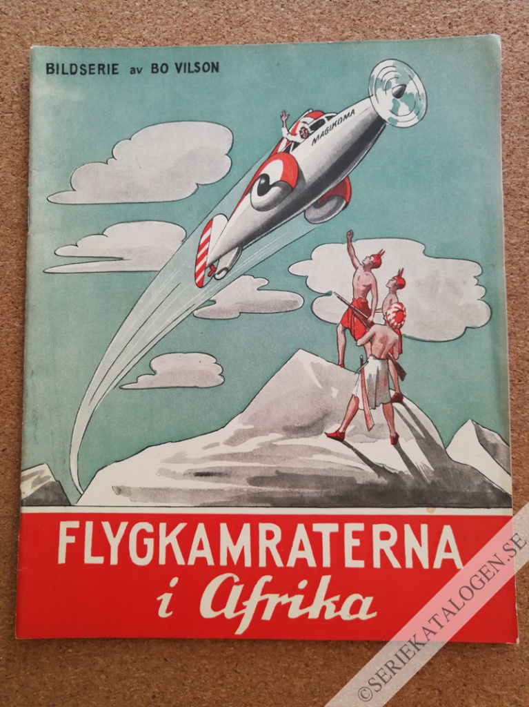 Framsida på Flygkamraterna i Afrika # (1943)