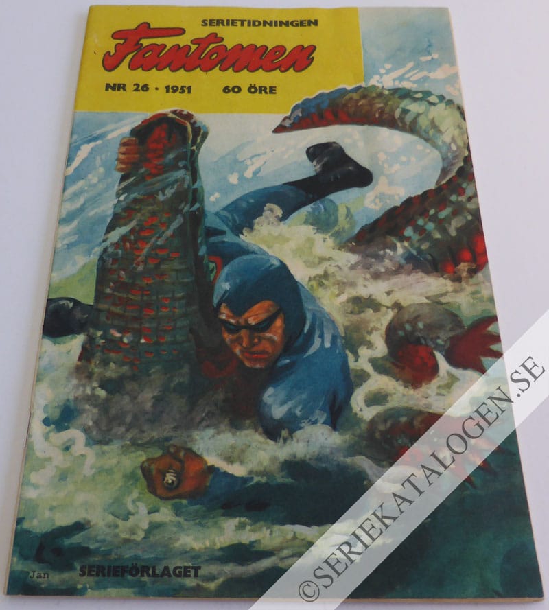 Framsida på Fantomen #26 (1951)