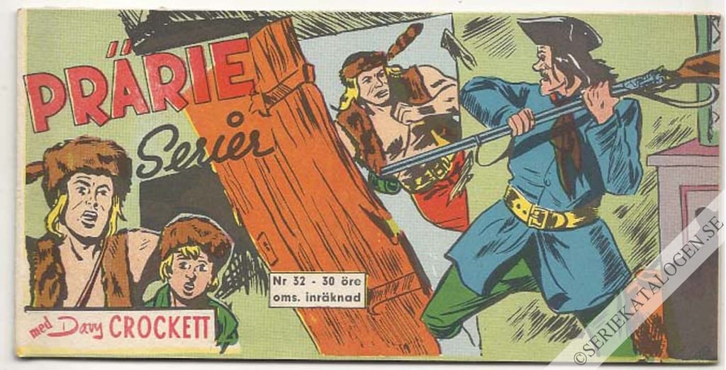 Framsida på Prärie-serier #32 (1960)