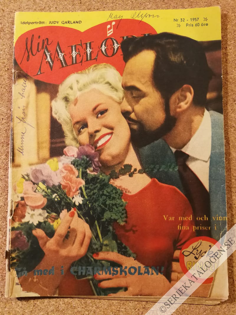 Framsida på Min melodi #32 (1957)