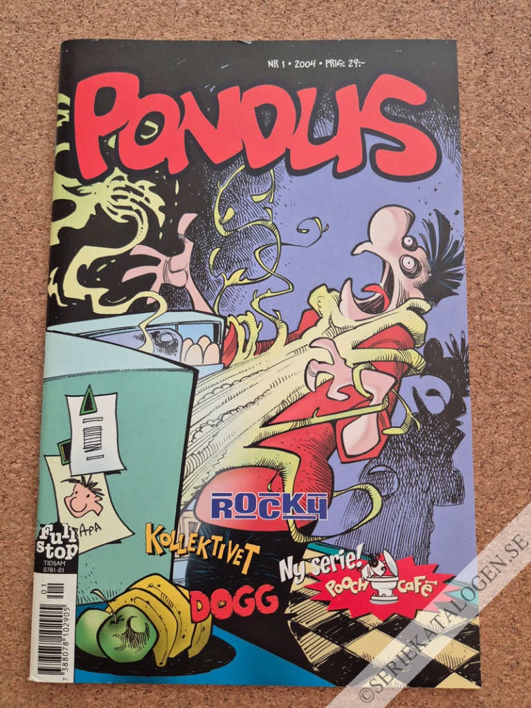 Framsida på Pondus #1 (2004)