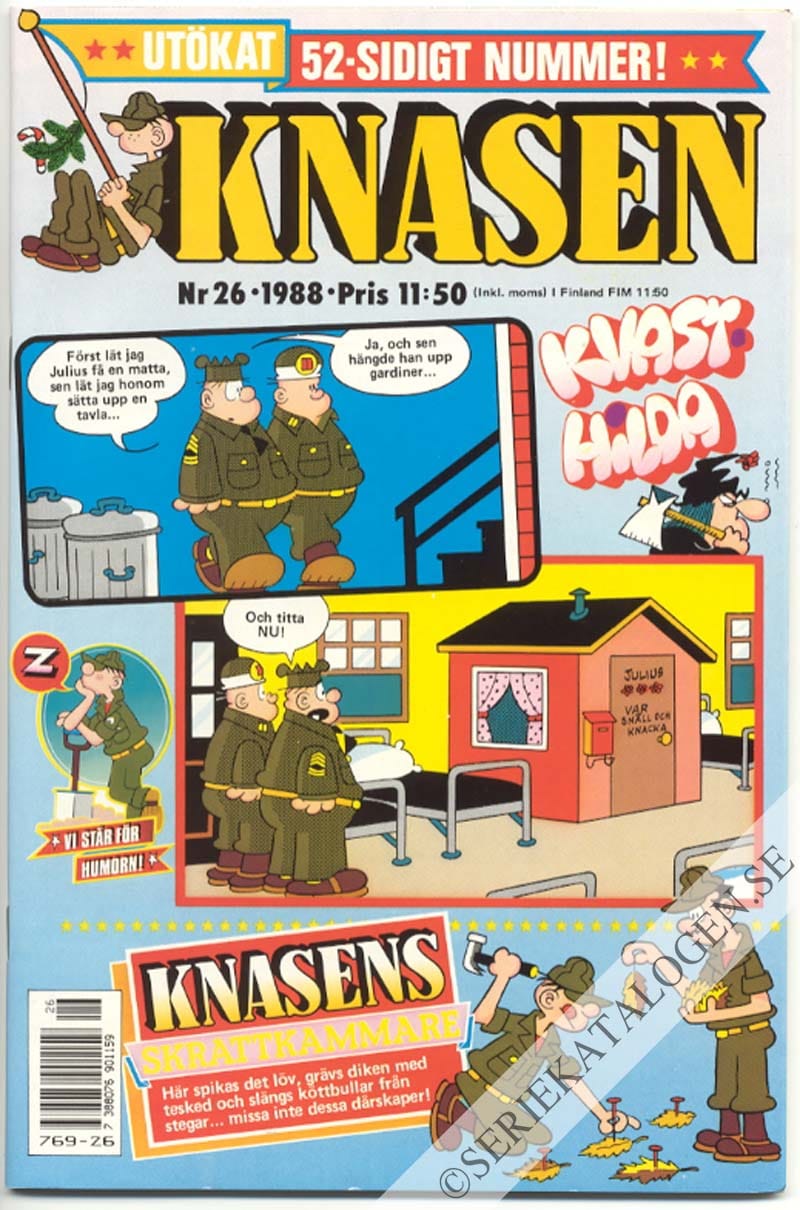 Framsida på Knasen #26 (1988)