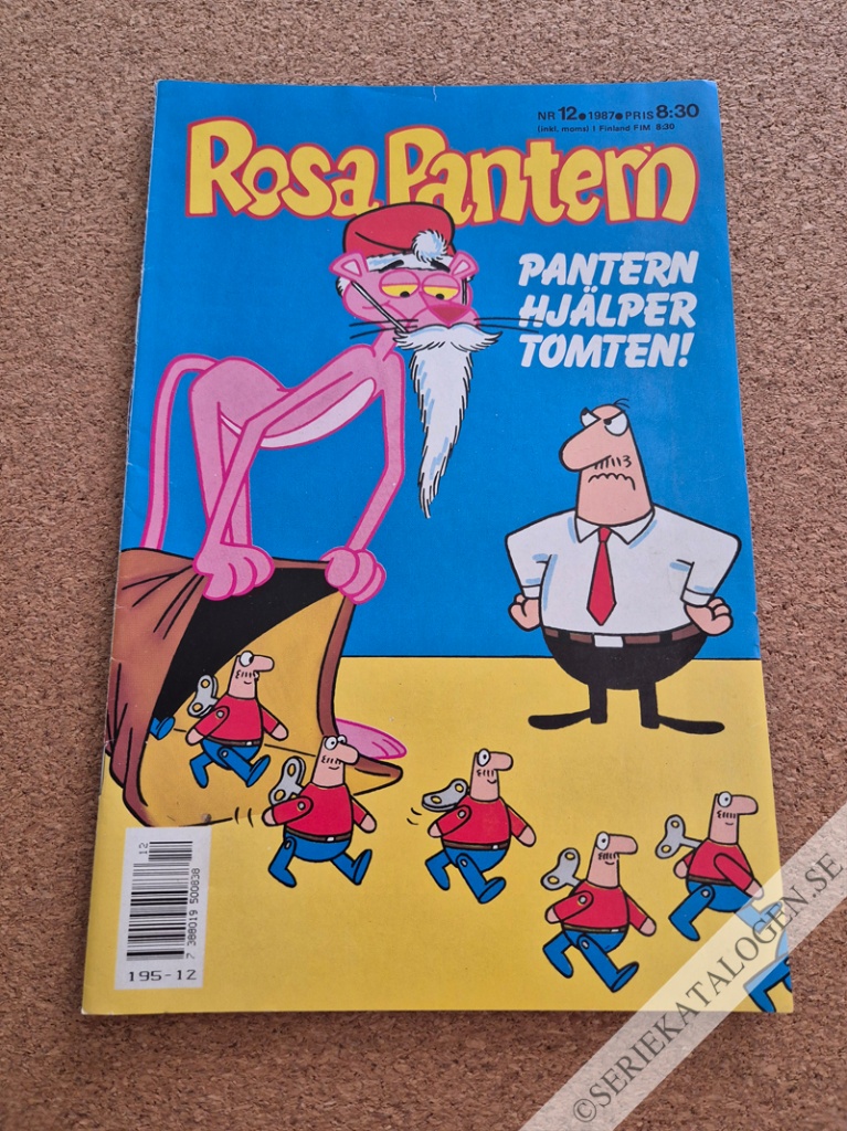 Framsida på Rosa Pantern #12 (1987)