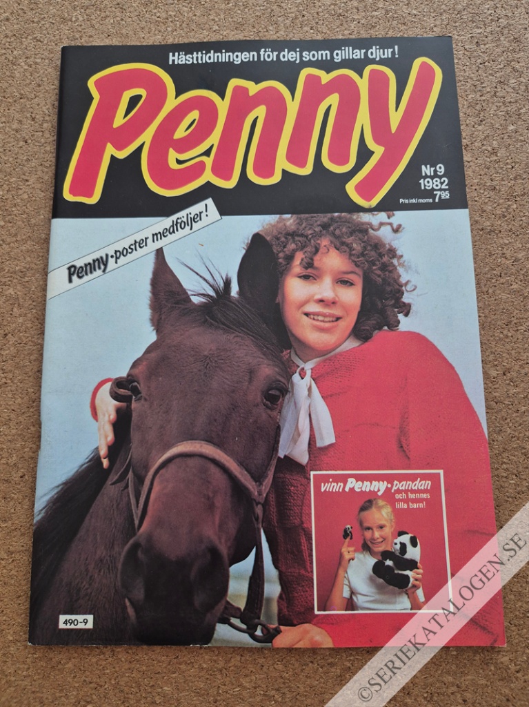 Framsida på Penny #9 (1982)