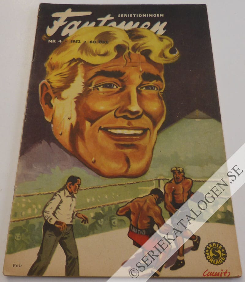Framsida på Fantomen #4 (1952)
