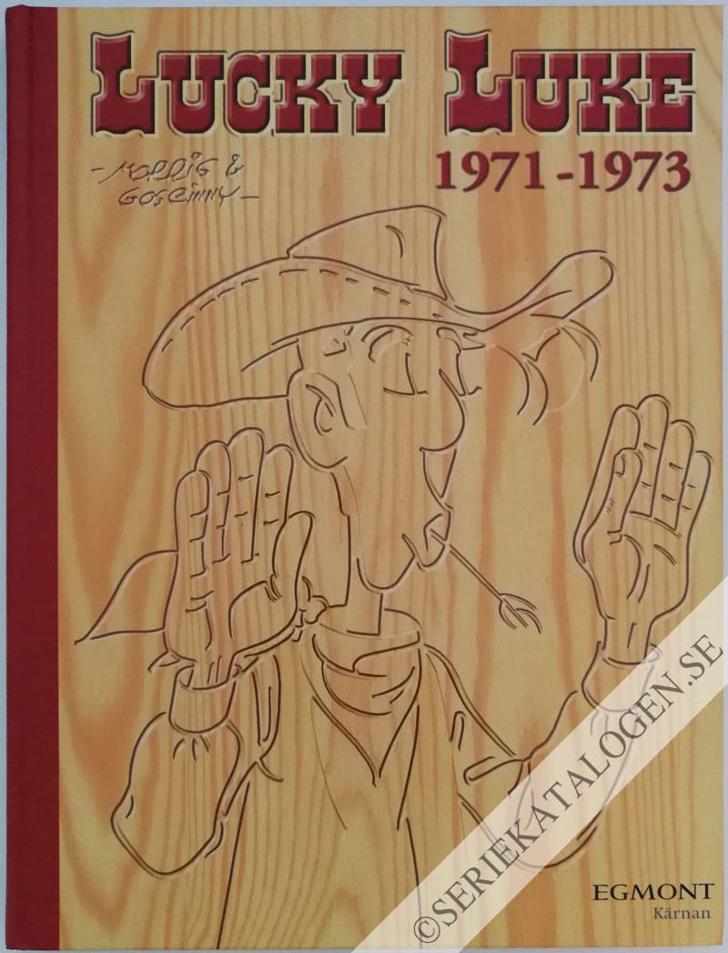 Framsida utan skyddsomslag på 1971-1973 (2005)