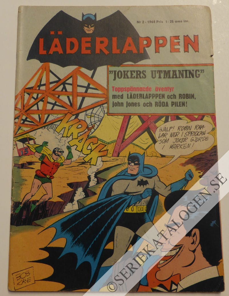 Framsida på Läderlappen och Robin #2 (1964)