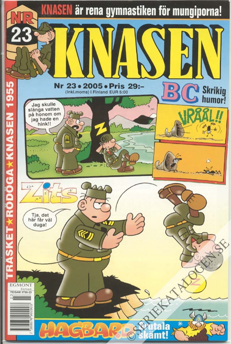 Framsida på Knasen #23 (2005)