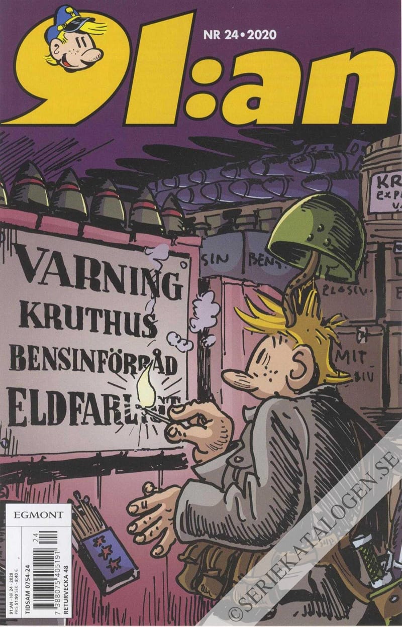 Framsida på 91:an #24 (2020)