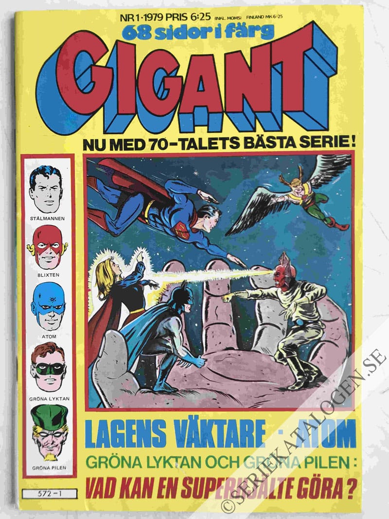 Framsida på Gigant #1 (1979)