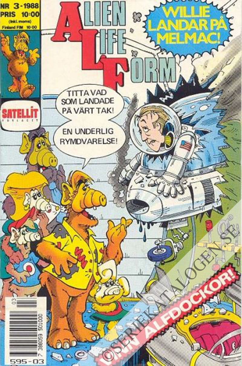 Framsida på Alf #3 (1988)
