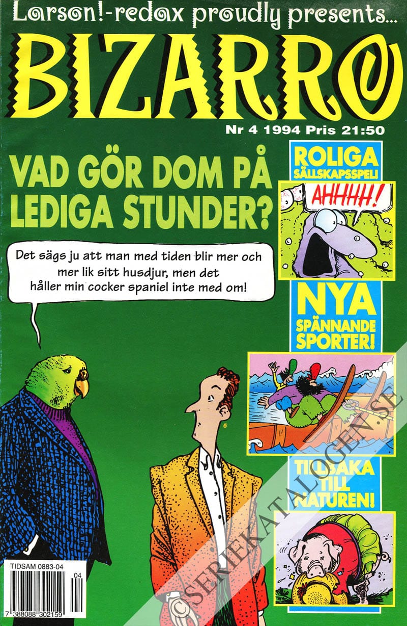 Framsida på Bizarro #4 (1994)