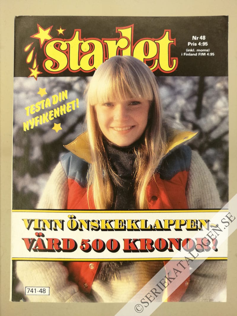 Framsida på Starlet #48 (1984)