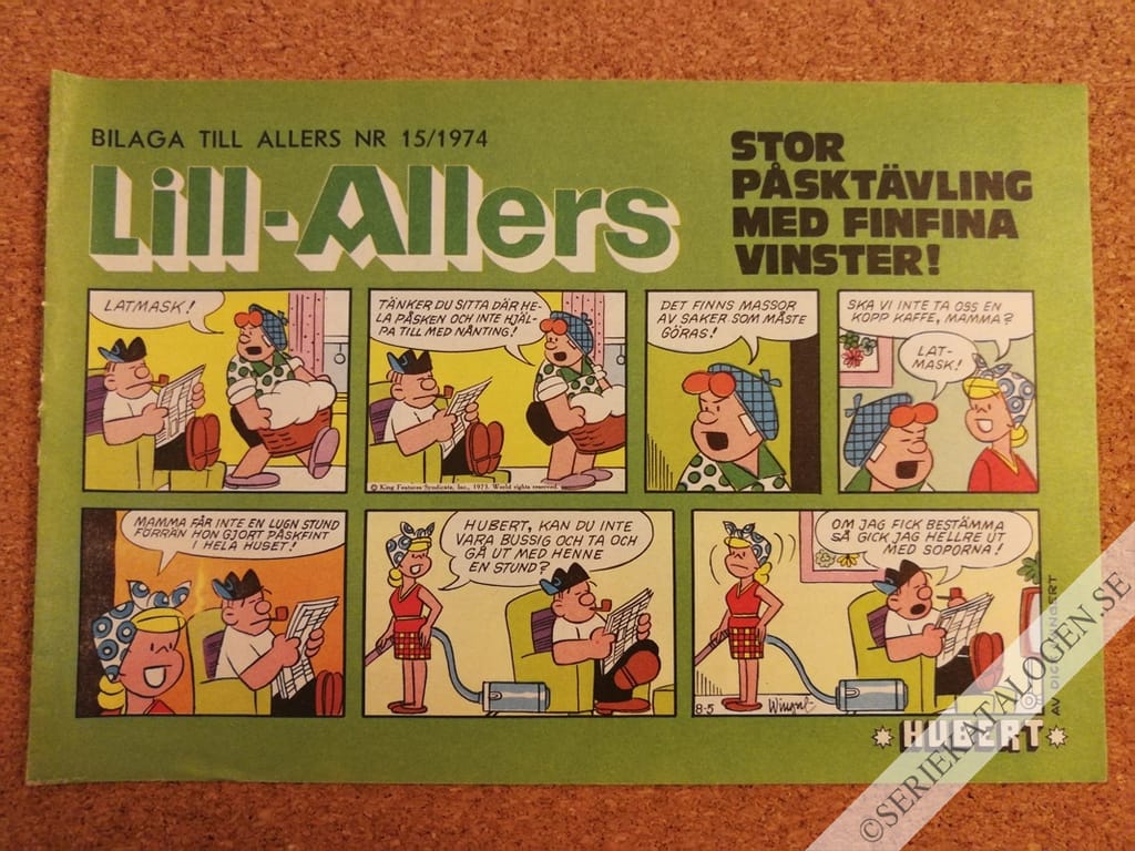 Framsida på Lill-Allers #15 (1974)
