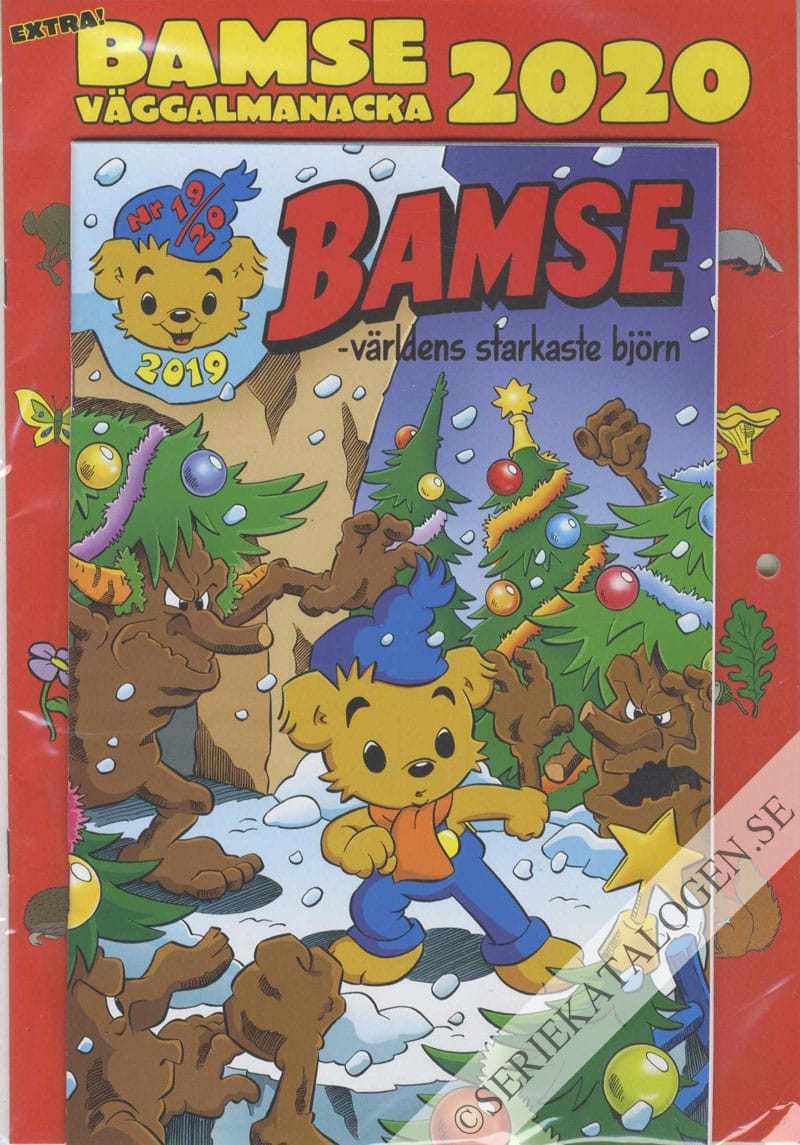 Framsida på Bamse #19-20 (2019)