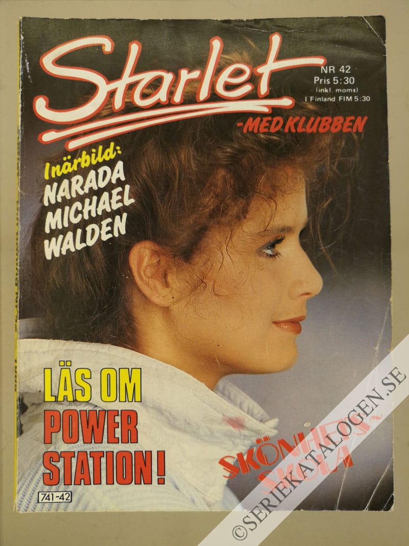 Framsida på Starlet #42 (1985)