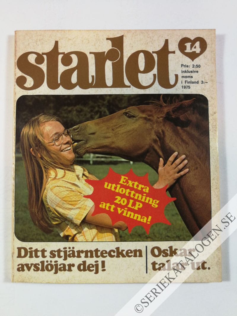 Framsida på Starlet #14 (1975)