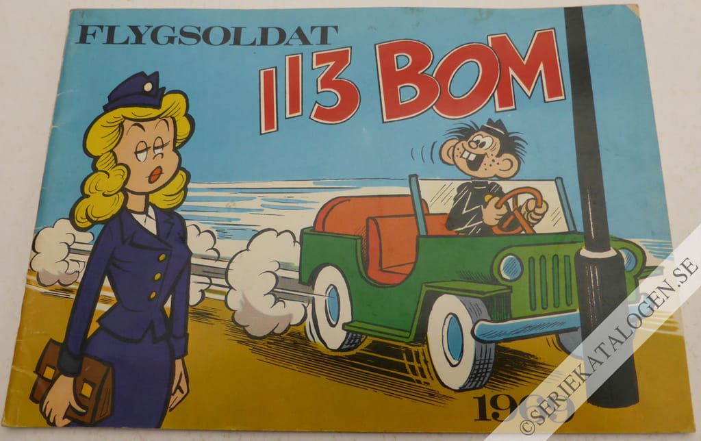 Framsida på Flygsoldat 113 Bom # (1968)