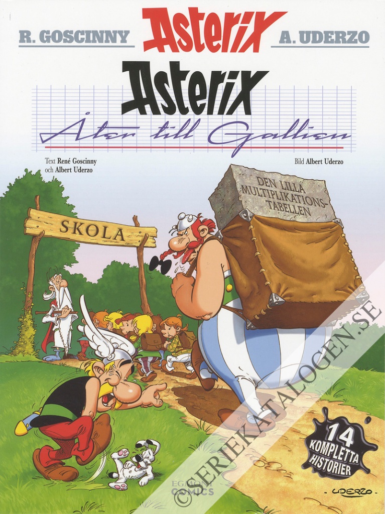 Framsida på Asterix åter till Gallien (2026)