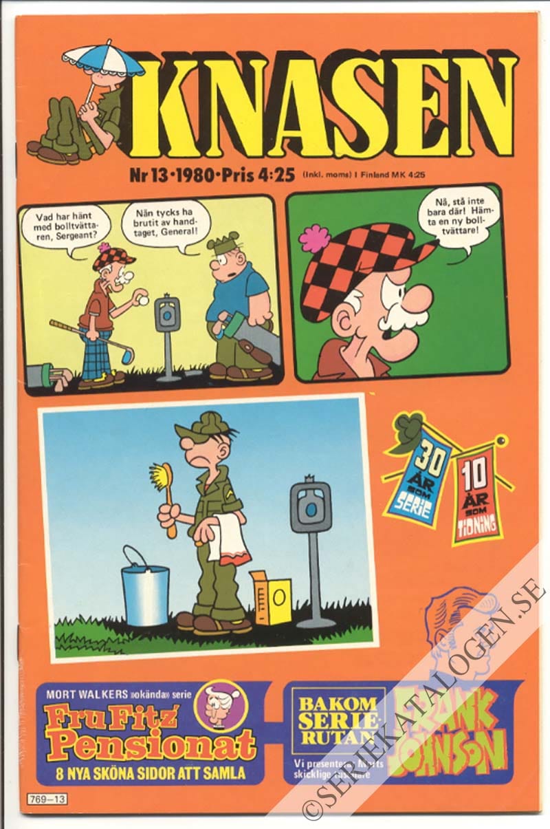 Framsida på Knasen #13 (1980)
