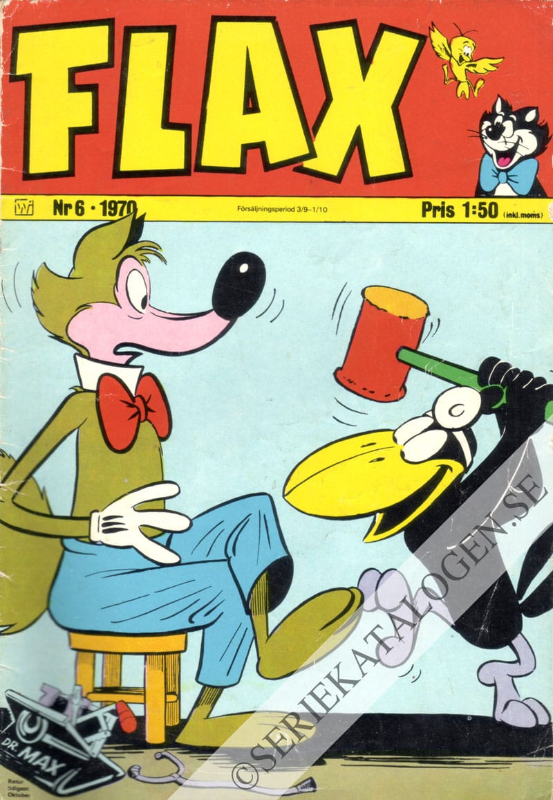 Framsida på Flax #6 (1970)
