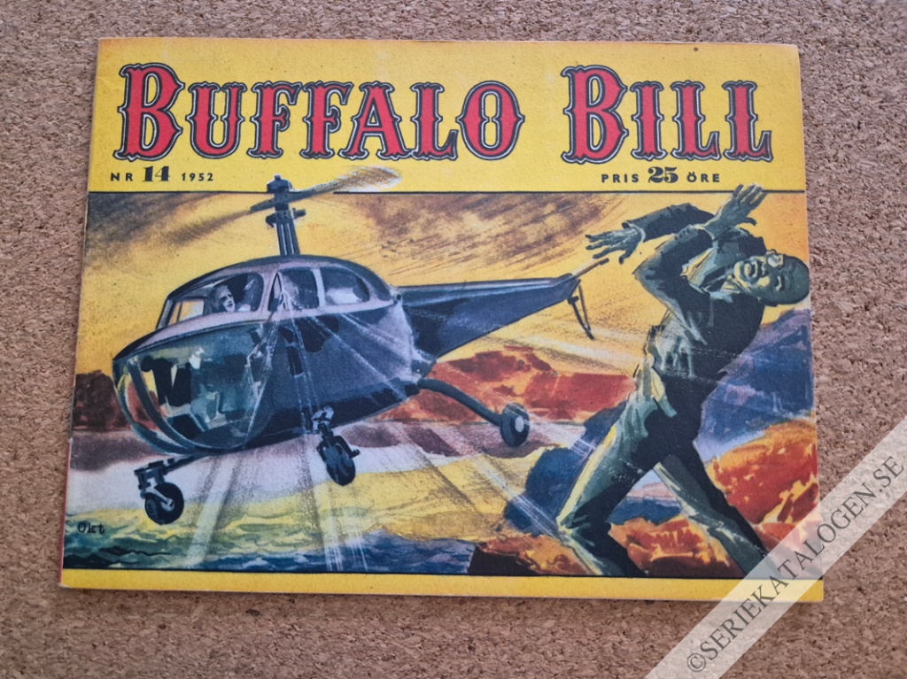 Framsida på Buffalo Bill #14 (1952)