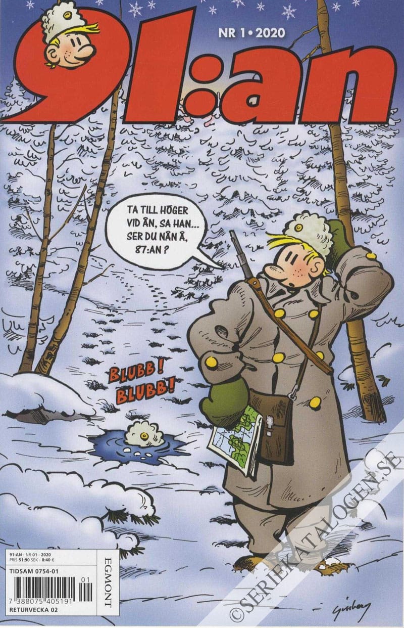 Framsida på 91:an #1 (2020)
