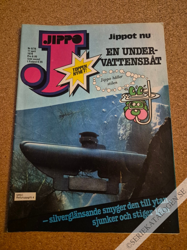 Framsida på Jippo #8 (1978)