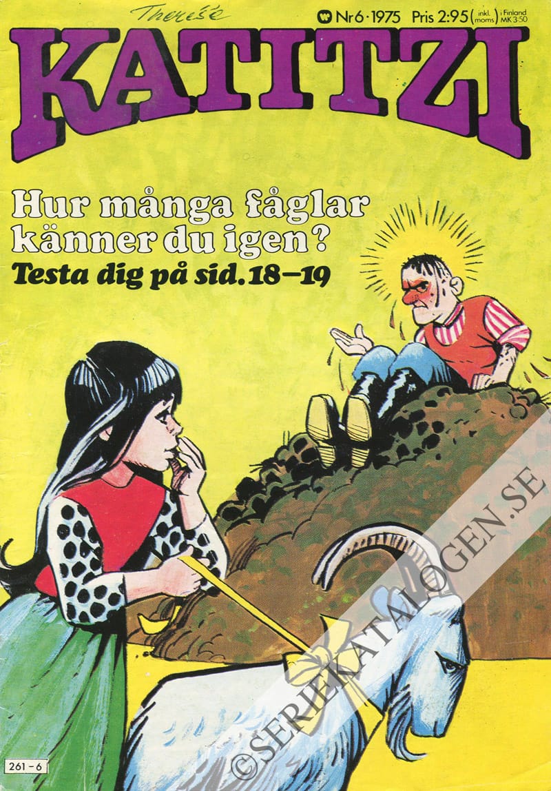 Framsida på Katitzi #6 (1975)