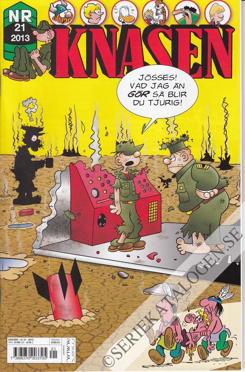 Framsida på Knasen #21 (2013)