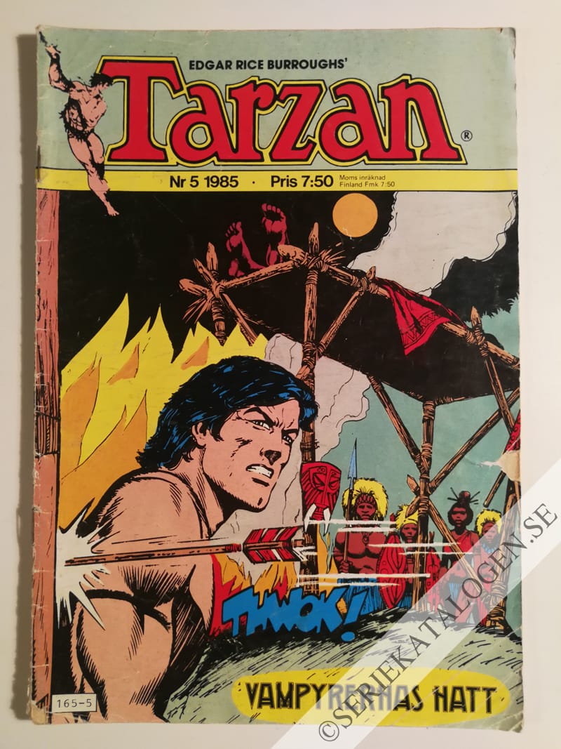 Framsida på Tarzan #5 (1985)