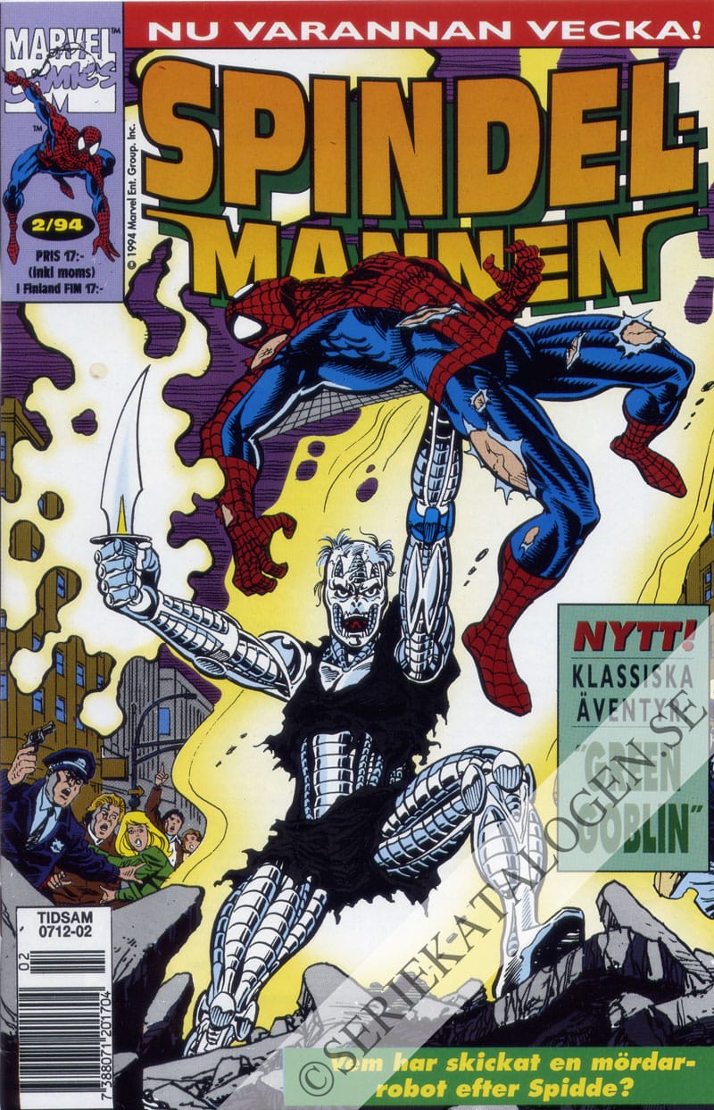 Framsida på Spindelmannen #2 (1994)