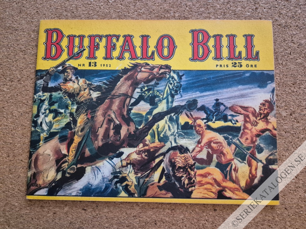 Framsida på Buffalo Bill #13 (1952)