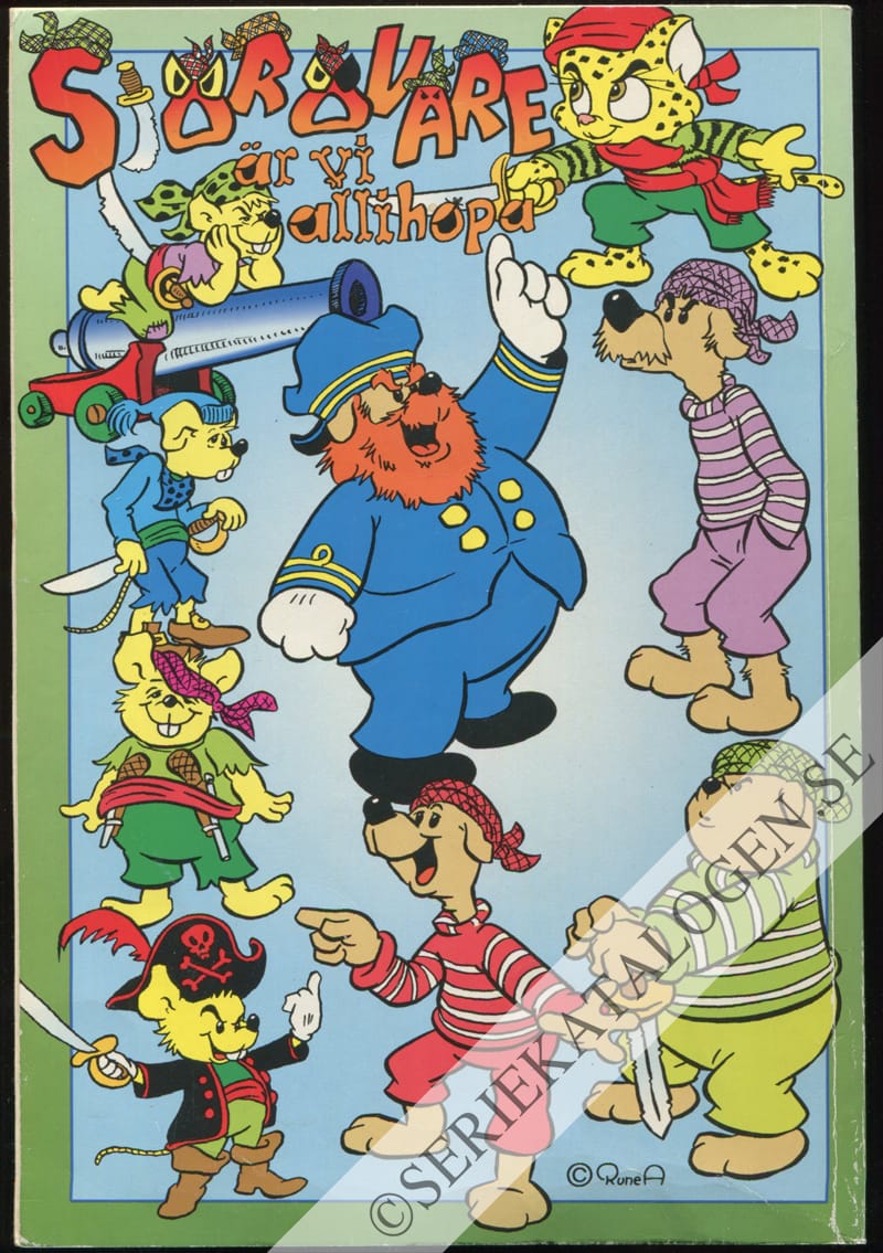 Baksida på Ett sån’t sjörövarliv (2001)