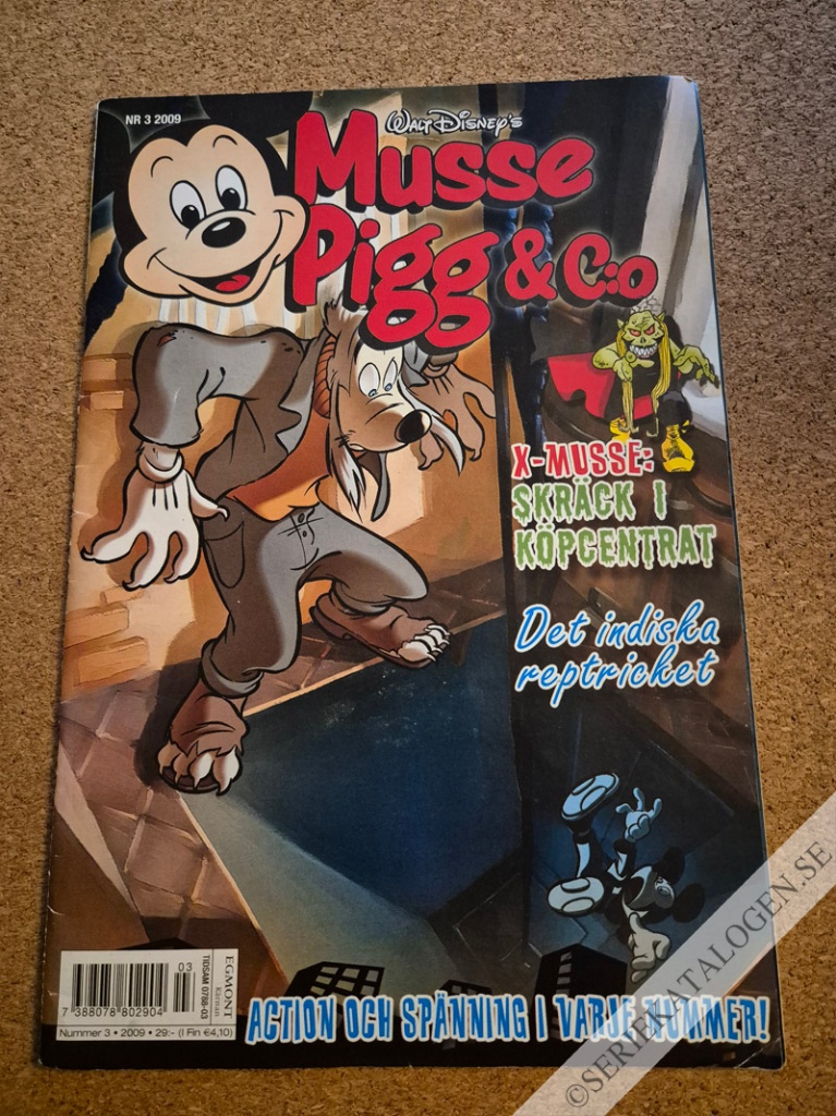 Framsida på Musse Pigg & C:o #3 (2009)