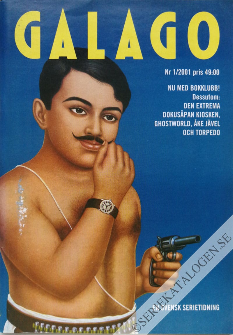 Framsida på Galago #1 (2001)