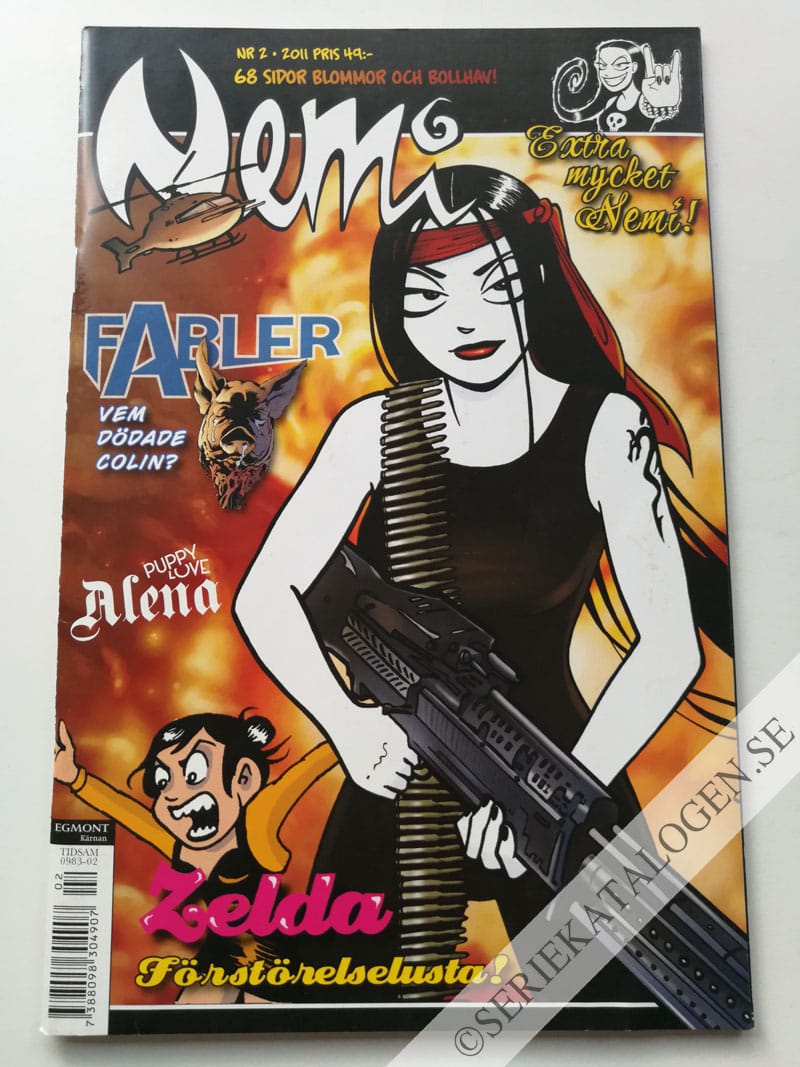 Framsida på Nemi #2 (2011)