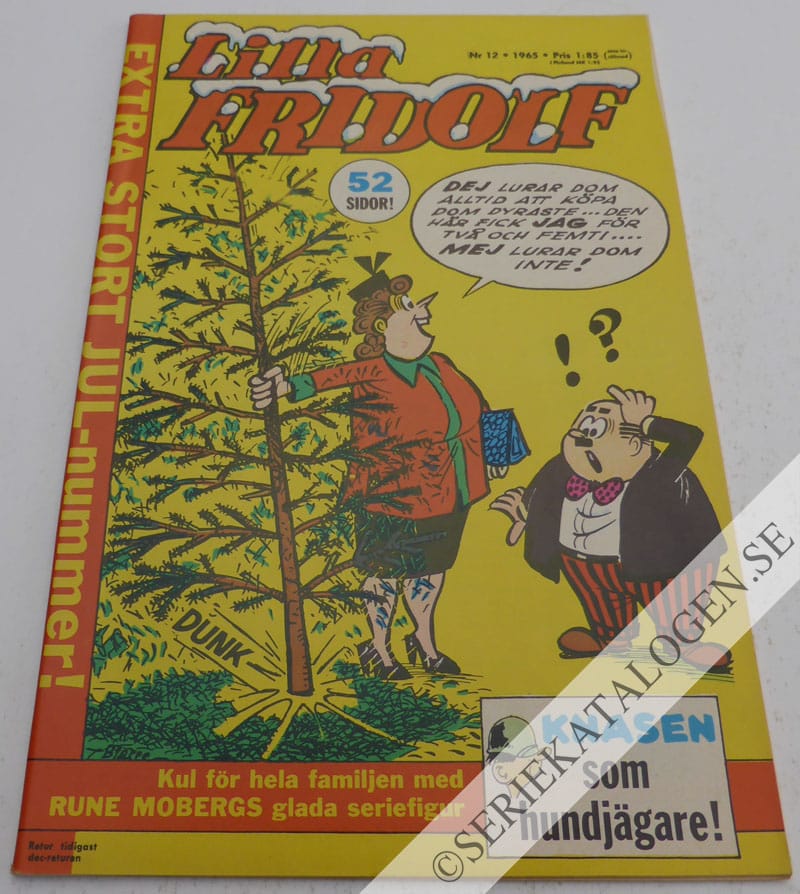 Framsida på Lilla Fridolf #12 (1965)