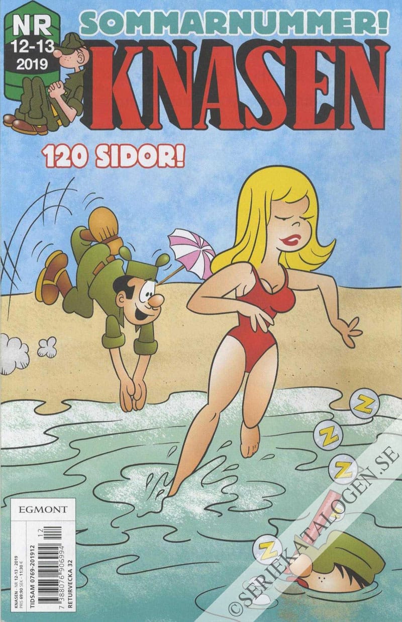 Framsida på Knasen #12-13 (2019)
