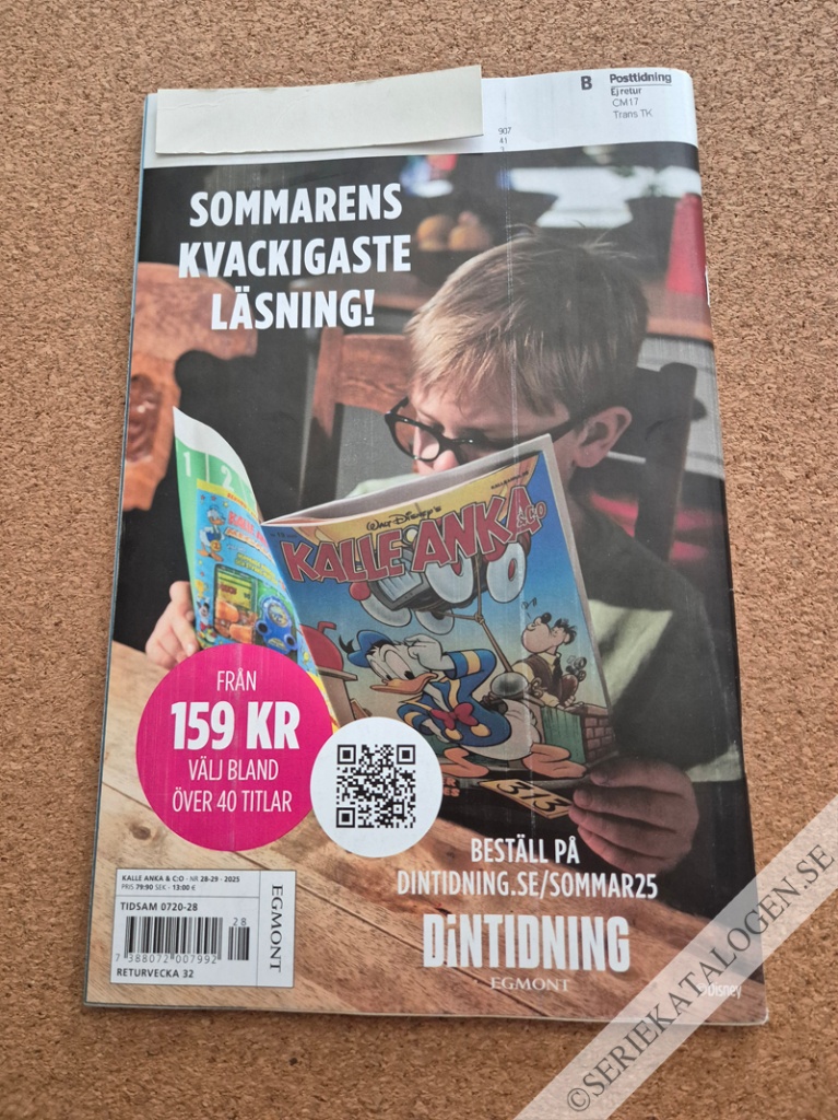 Baksida på Glad sommar! (2025)