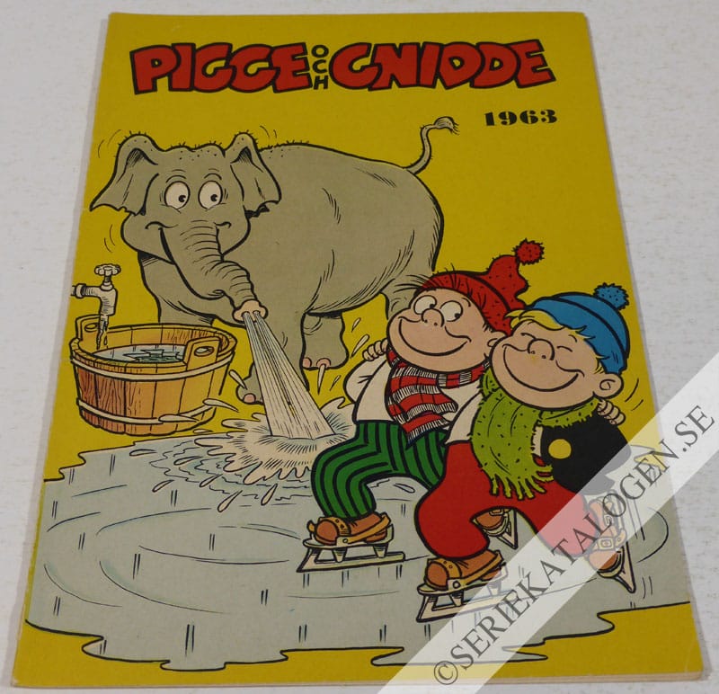 Framsida på Pigge och Gnidde # (1962)