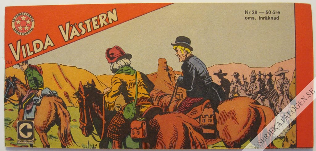 Framsida på Vilda Västern #28 (1967)