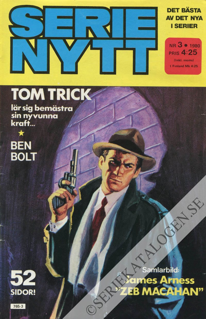 Framsida på Serie-Nytt #3 (1980)