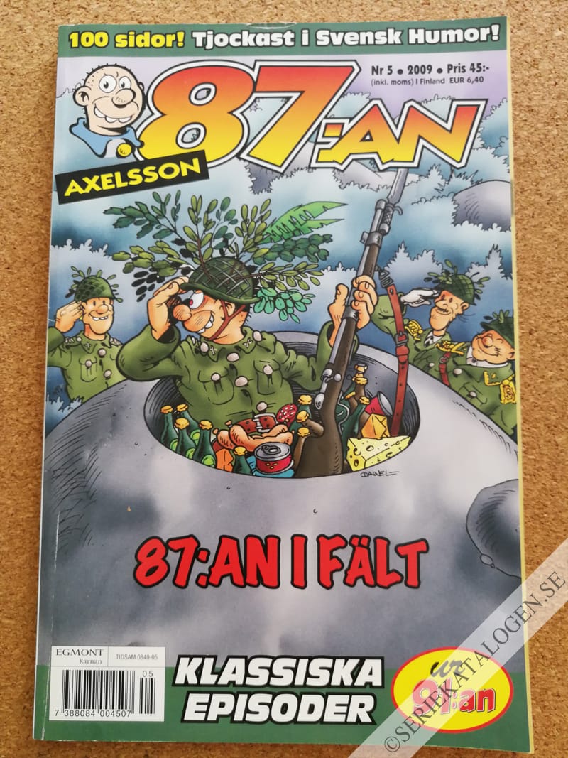 Framsida på 87:an Axelsson #5 (2009)