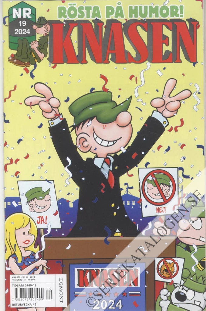 Framsida på Knasen #19 (2024)