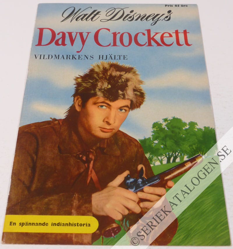 Framsida på Davy Crockett # (1956)