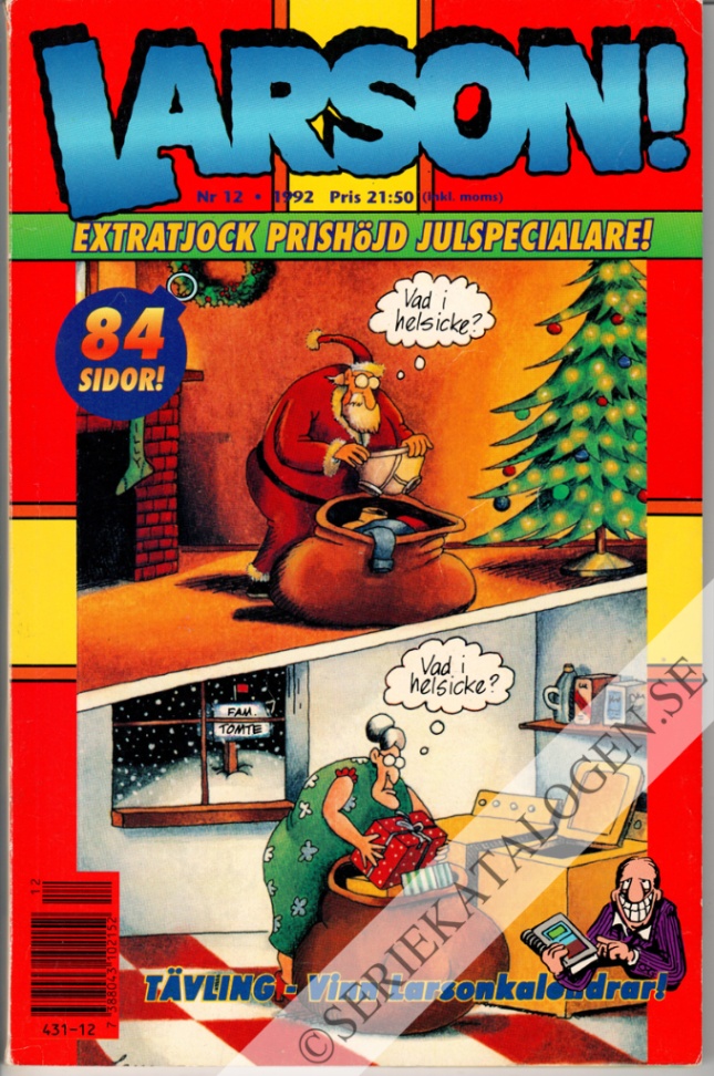 Framsida på Larson! #12 (1992)