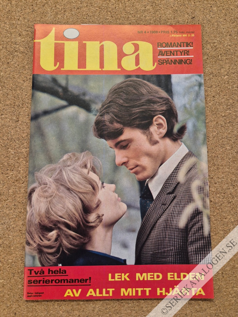 Framsida på Tina #4 (1969)