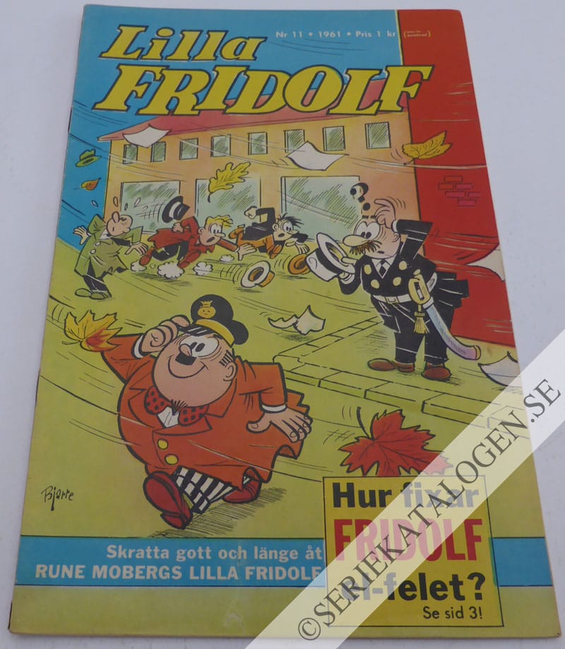 Framsida på Lilla Fridolf #11 (1961)